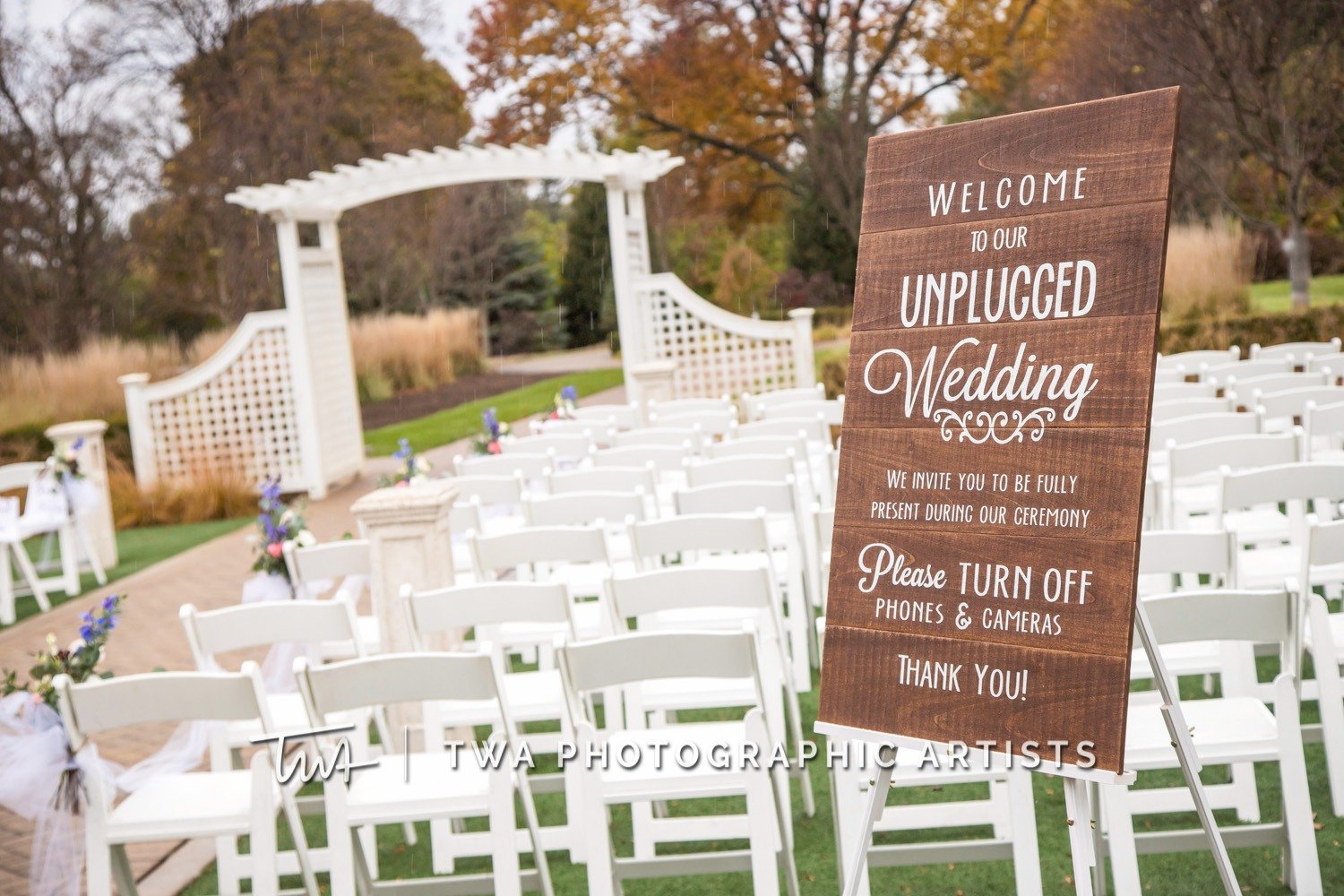 Unplugged Wedding Front and Center at Danada House