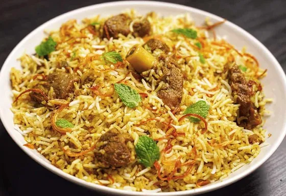 Goat biryani